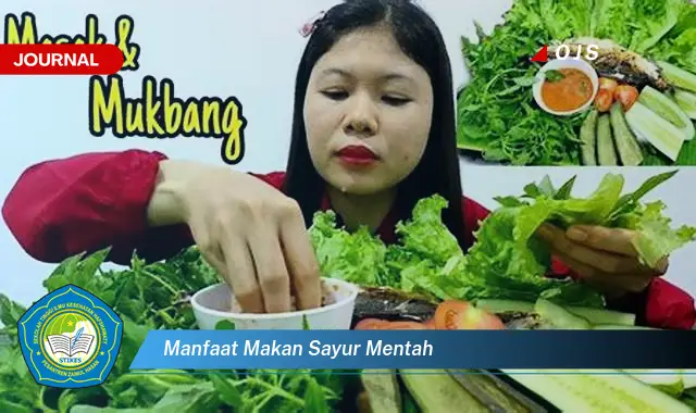 manfaat makan sayur mentah