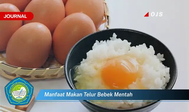 manfaat makan telur bebek mentah