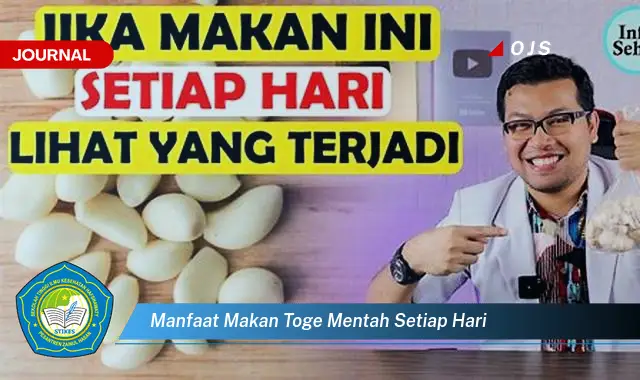 manfaat makan toge mentah setiap hari