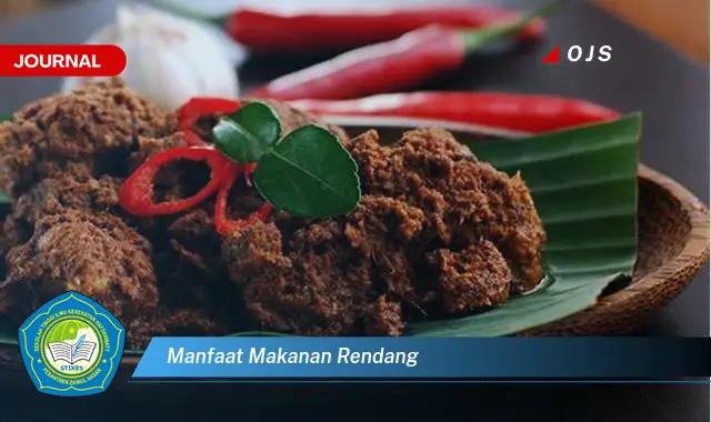 manfaat makanan rendang