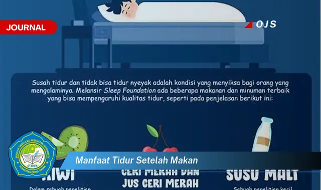 manfaat tidur setelah makan manfaat tidur setelah makan