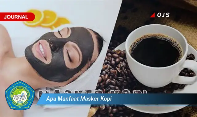 apa manfaat masker kopi