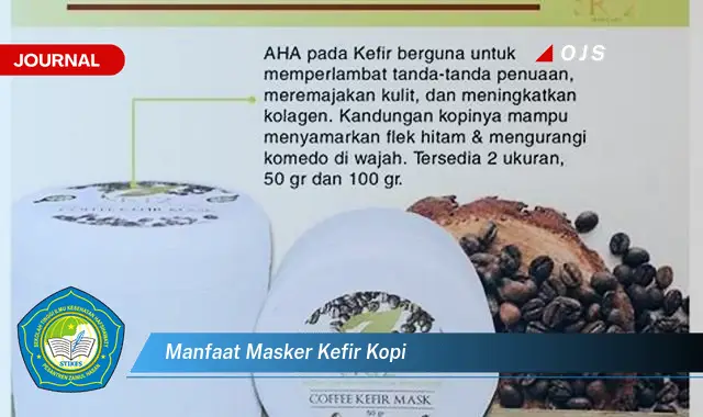 manfaat masker kefir kopi