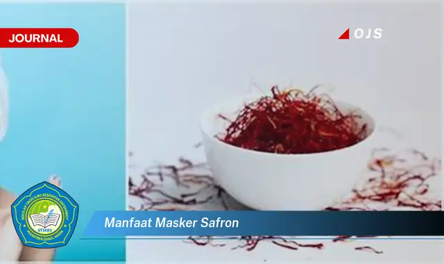 manfaat masker safron manfaat masker safron