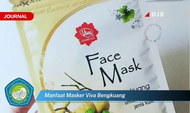 manfaat masker viva bengkuang