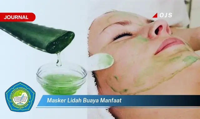 masker lidah buaya manfaat