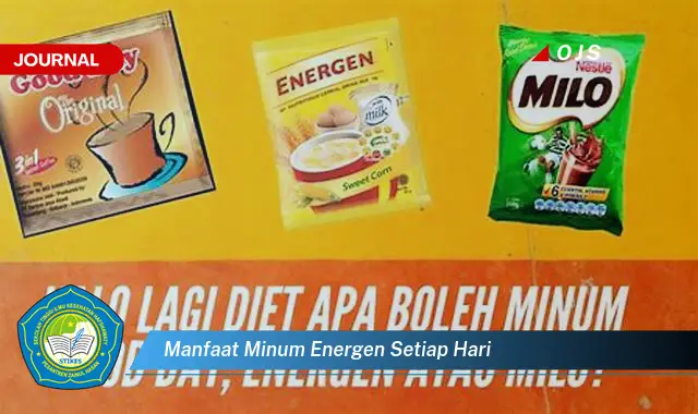 manfaat minum energen setiap hari