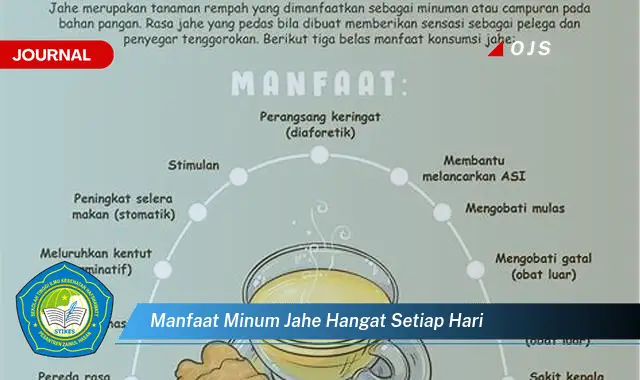 manfaat minum jahe hangat setiap hari