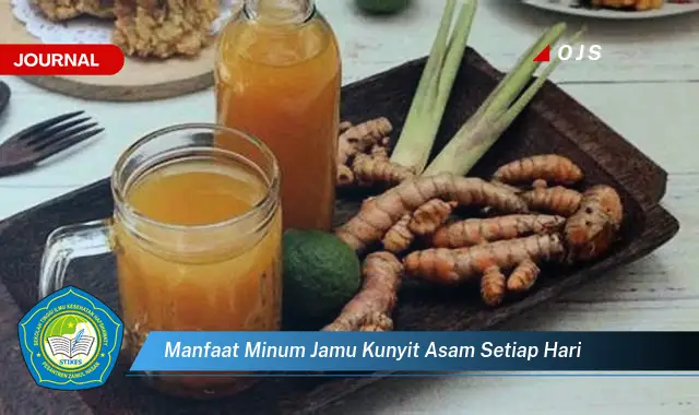 manfaat minum jamu kunyit asam setiap hari