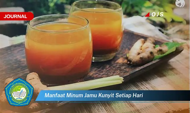 manfaat minum jamu kunyit setiap hari