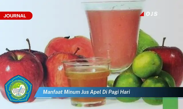 manfaat minum jus apel di pagi hari