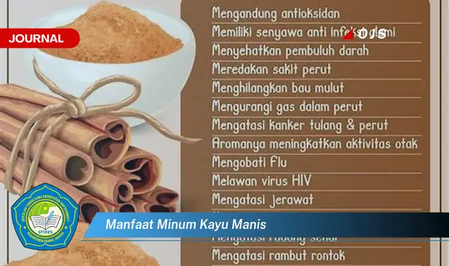manfaat minum kayu manis manfaat minum kayu manis