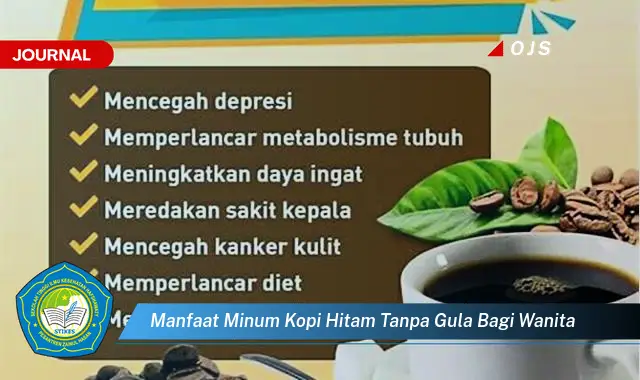 manfaat minum kopi hitam tanpa gula bagi wanita