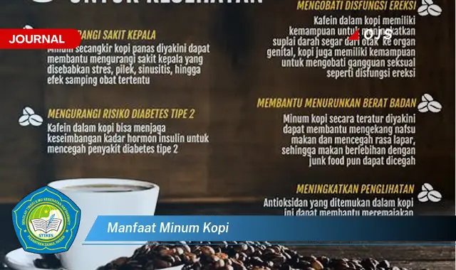 manfaat minum kopi