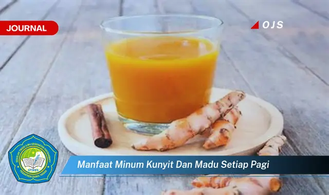 manfaat minum kunyit dan madu setiap pagi