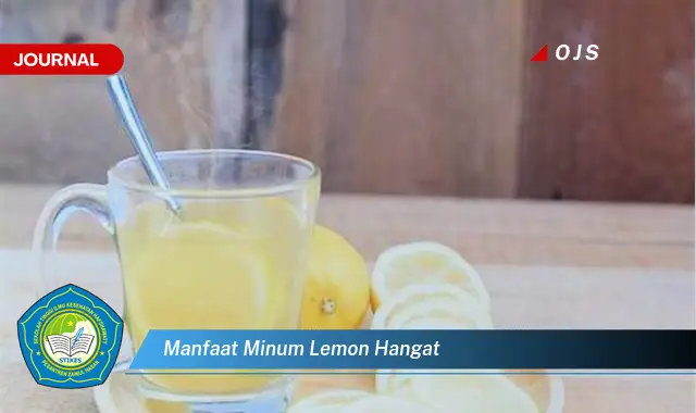 manfaat minum lemon hangat manfaat minum lemon hangat
