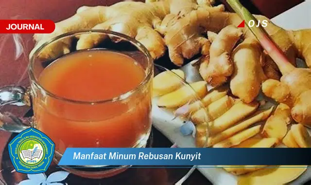 manfaat minum rebusan kunyit