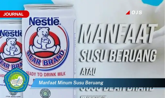 manfaat minum susu beruang