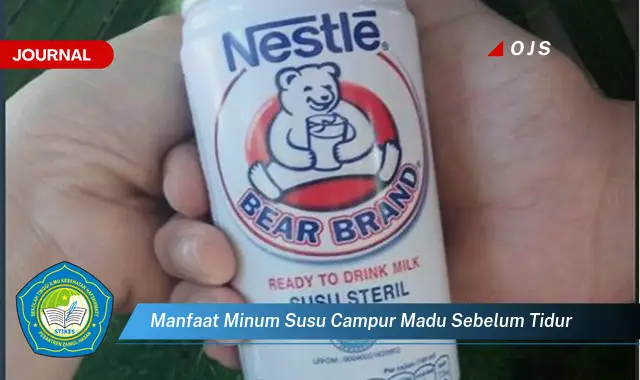 manfaat minum susu campur madu sebelum tidur