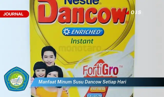 manfaat minum susu dancow setiap hari