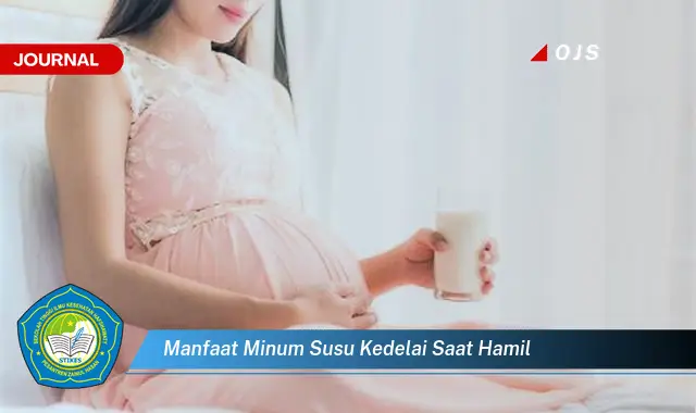 manfaat minum susu kedelai saat hamil