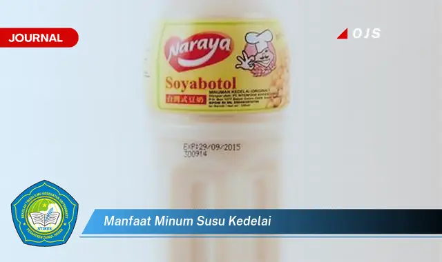 manfaat minum susu kedelai