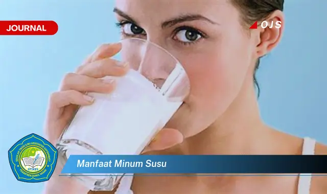 manfaat minum susu