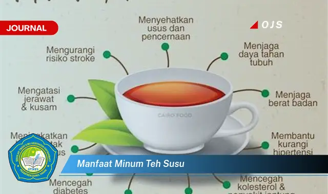 manfaat minum teh susu