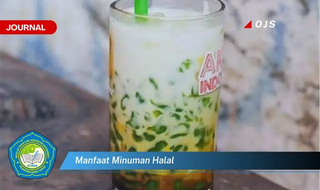 manfaat minuman halal