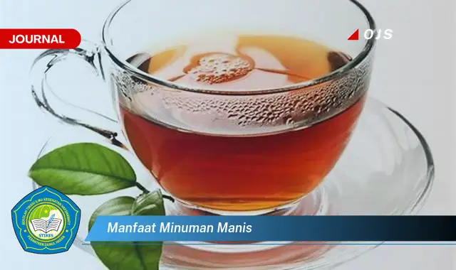 manfaat minuman manis