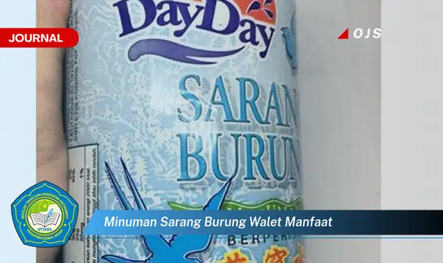 minuman sarang burung walet manfaat