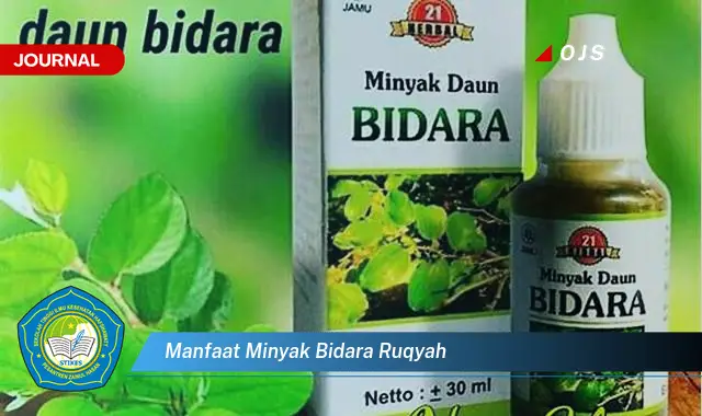 manfaat minyak bidara ruqyah