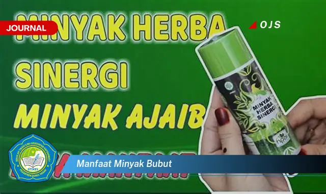 manfaat minyak bubut