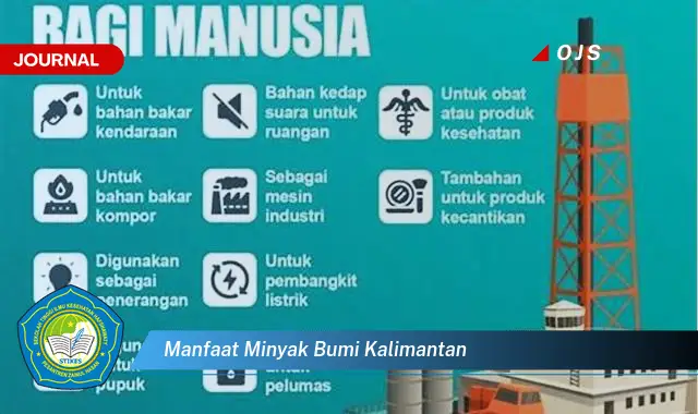 manfaat minyak bumi kalimantan