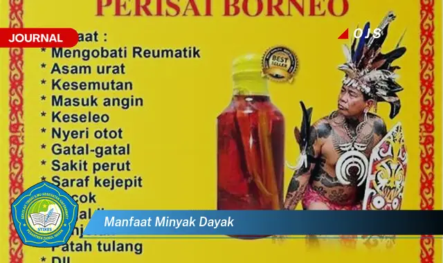 manfaat minyak dayak