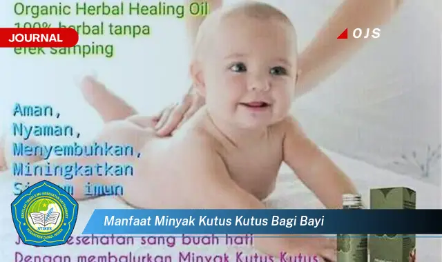 manfaat minyak kutus kutus bagi bayi