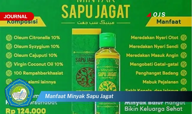 manfaat minyak sapu jagat