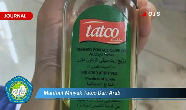 manfaat minyak tatco dari arab