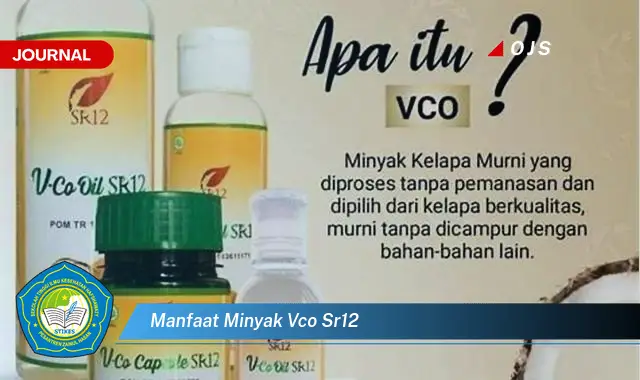 manfaat minyak vco sr12 manfaat minyak vco sr12