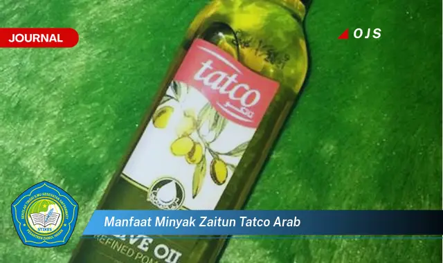 manfaat minyak zaitun tatco arab