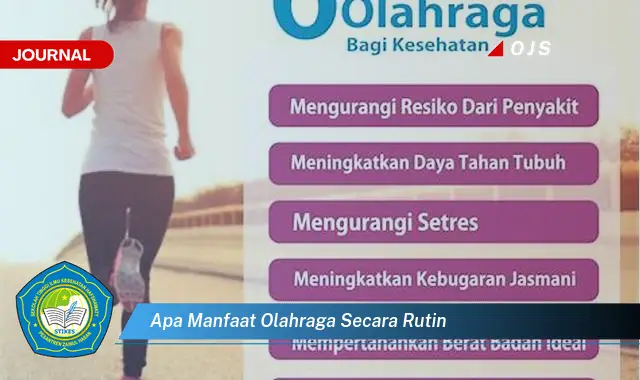 apa manfaat olahraga secara rutin