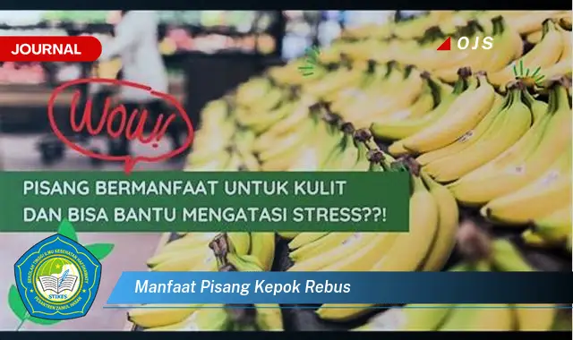 manfaat pisang kepok rebus