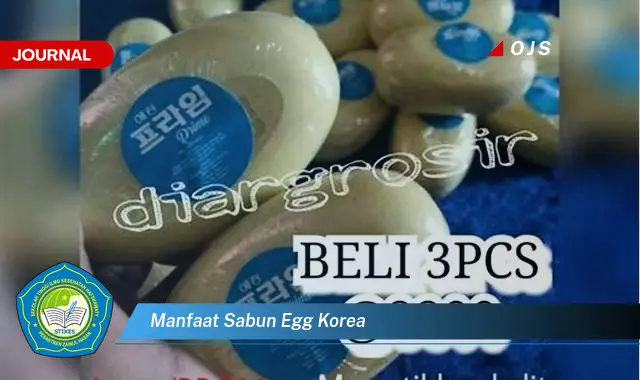 manfaat sabun egg korea