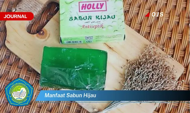 manfaat sabun hijau