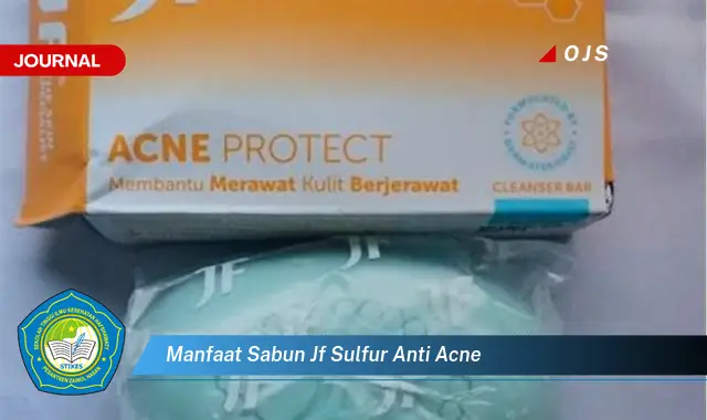 manfaat sabun jf sulfur anti acne