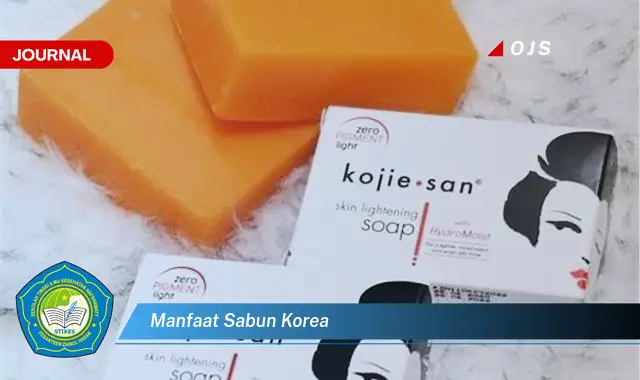 manfaat sabun korea