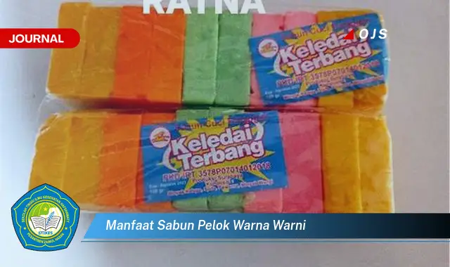 manfaat sabun pelok warna warni