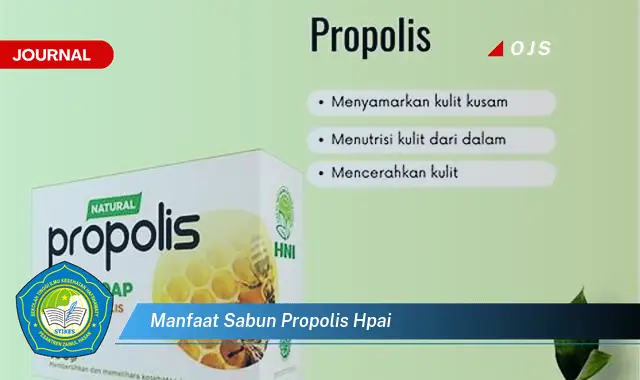 manfaat sabun propolis hpai