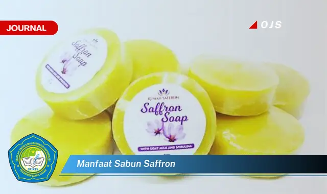 manfaat sabun saffron