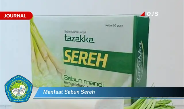 manfaat sabun sereh